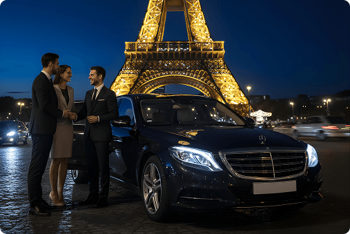 Family at Disneyland Paris