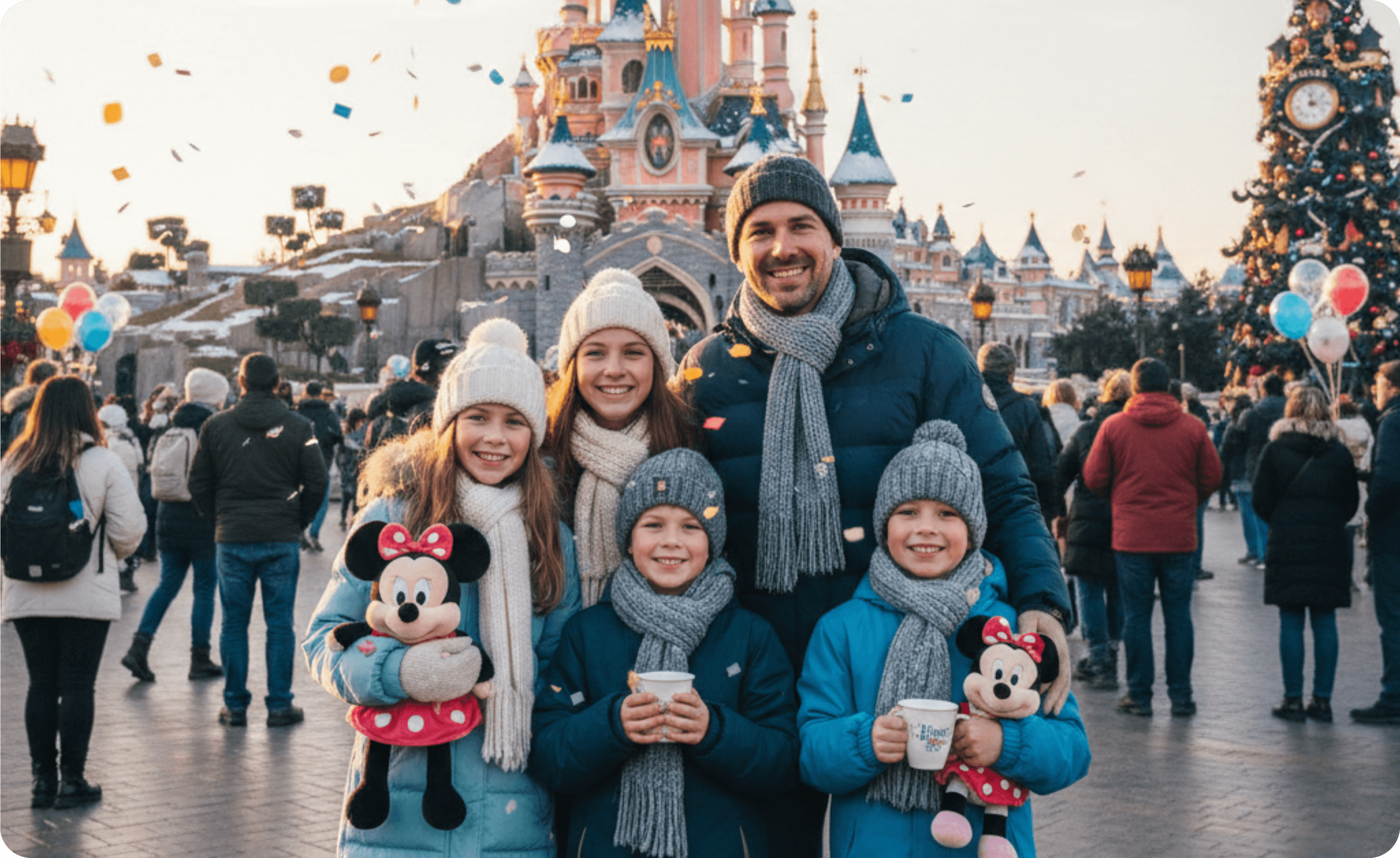 Holiday Season Travel Tips for Families Visiting Paris and Disneyland